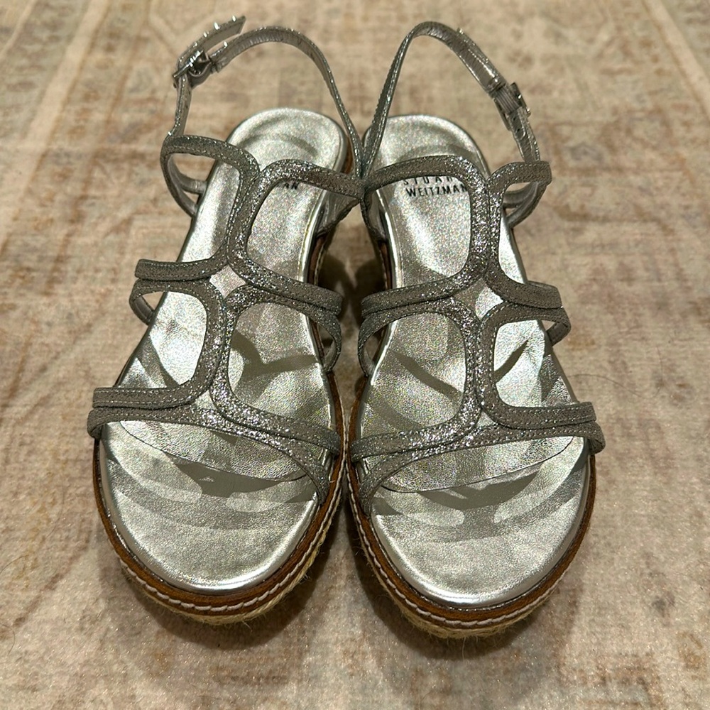 Stuart Weitzman Foursome Womens Wedges Size 5 - Brand New